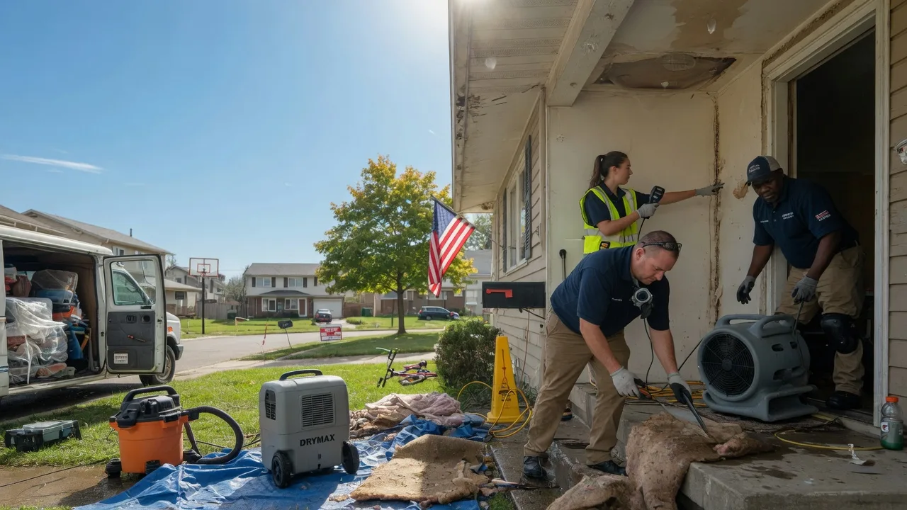 Water Damage Restoration in Moira, NY near me